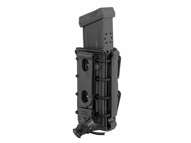 Soft Shell Pistole Magazintasche mit MOLLE Clip - Schwarz [TMC] 4