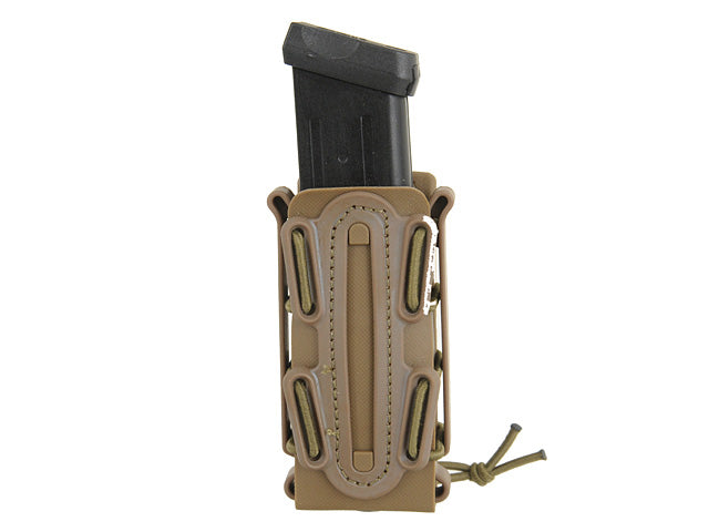 Soft Shell Pistole Magazintasche mit MOLLE Clip - Coyote Brown [TMC] 1