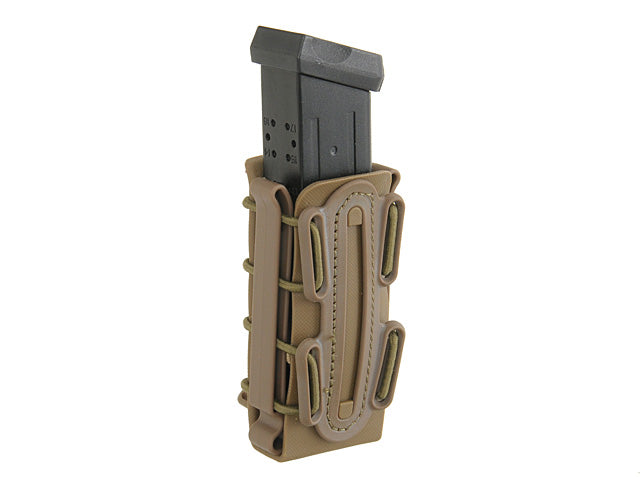 Soft Shell Pistole Magazintasche mit MOLLE Clip - Coyote Brown [TMC] 2