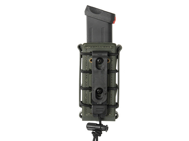 Soft Shell Pistole Magazintasche mit MOLLE Clip - Oliv [TMC] 2