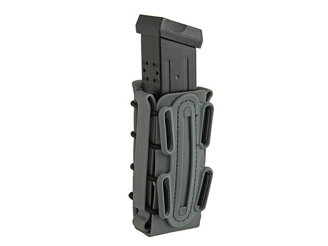 Soft Shell Pistole Magazintasche mit MOLLE Clip - Wolf Grau [TMC] 2