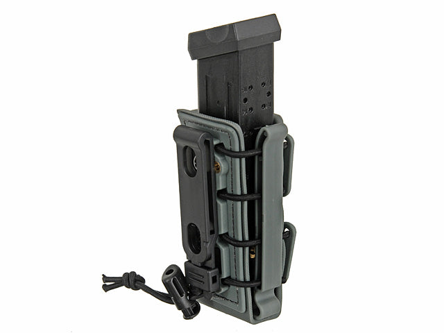 Soft Shell Pistole Magazintasche mit MOLLE Clip - Wolf Grau [TMC] 4