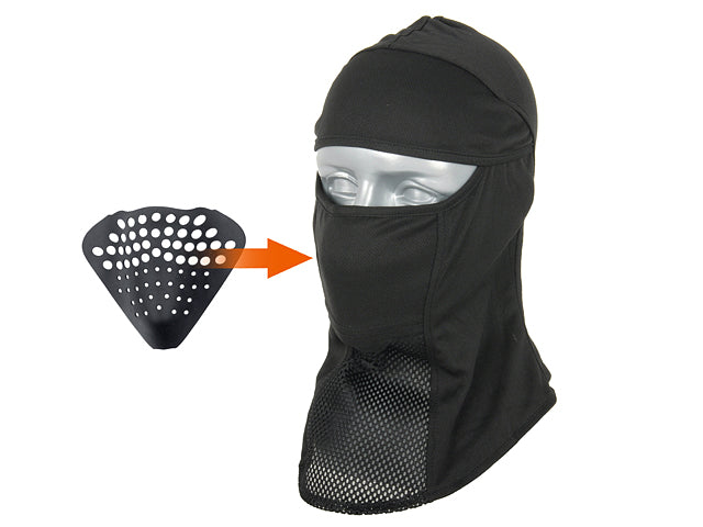 Gear-Zubehör Balaclava mit a protective Maske - Schwarz [TMC] 4