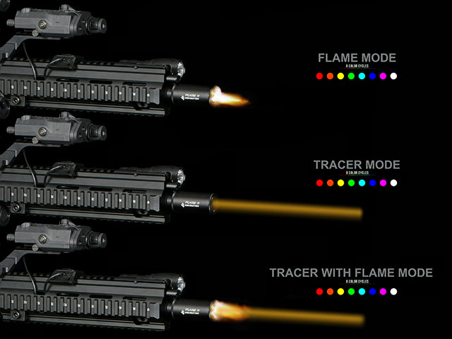 Flare M Tracer Unit mit Flame Effect [Eshooter] 6