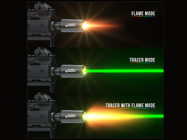 Flare M Tracer Unit mit Flame Effect [Eshooter] 7
