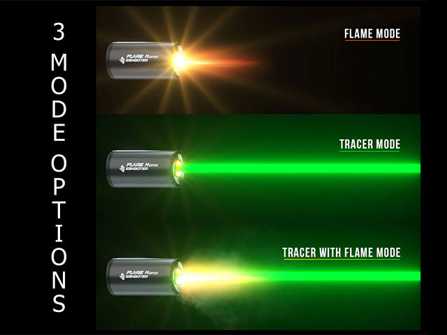 E-Shooter FLARE MONO BB Tracer Unit mit Muzzle Flash [Eshooter] 9