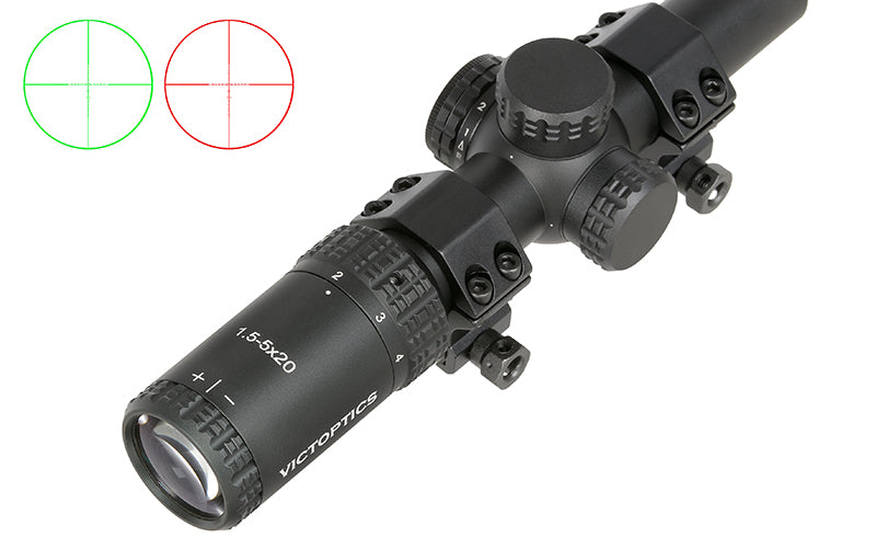 Scope Victoptics SOI 1.5-5x20 - Black [Vector Optics] 7