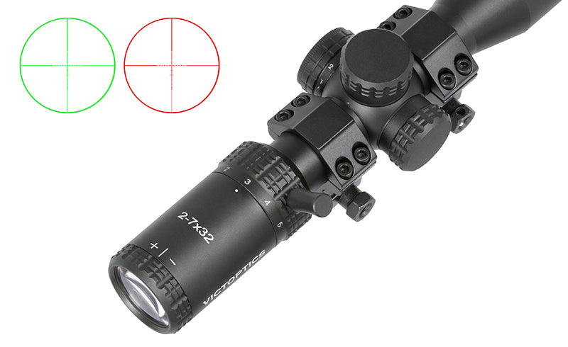Zielfernrohr Victoptics SOI 2-7X32 - Schwarz [Vector Optics] 7