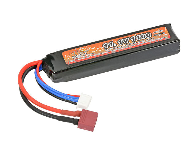 Akku LiPo 1100mAh 11,1V 15/30C - T-connector [VB] 4