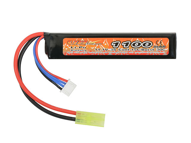 Akku LiPo 1100mAh 11,1V 15/30C [VB] 1