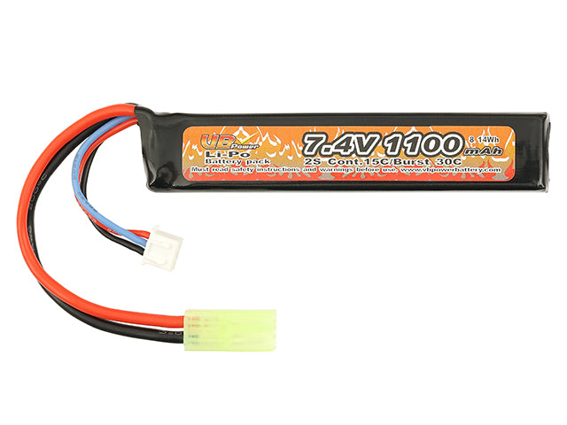 Akku LiPo 1100mAh 7,4V 15/30C [VB] 1