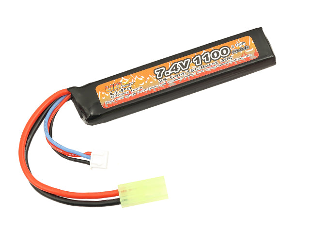 Akku LiPo 1100mAh 7,4V 15/30C [VB] 3