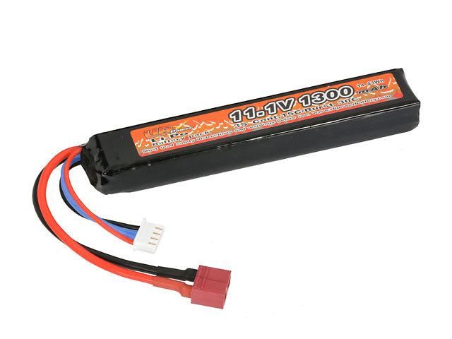Akku LiPo 1300mAh 11,1V 15/30C - T-connector [VB] 4