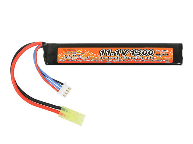 LiPo-Akku 1300 mAh 11,1 V 15/30C