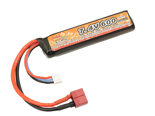 LiPo Akku 600mAh 7,4V 20C - T-connector [VB] 3