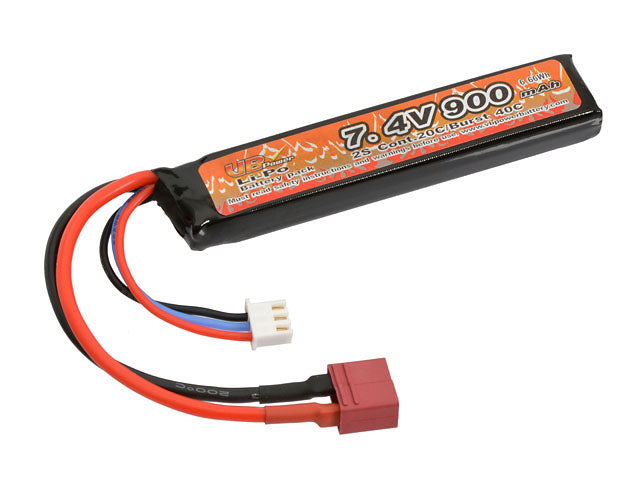 Battery Li-Po 900mAh 7.4V 20/40C [VB] 4