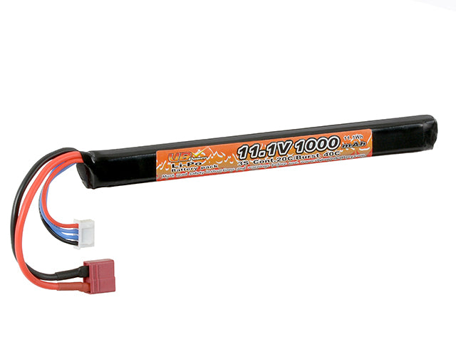 Akku LiPo 1000mAh 11,1V 20/40C - T-connector [VB] 2