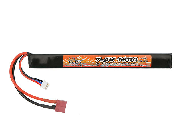 LiPo-Akku 1300 mAh 7.4 V 25/40C