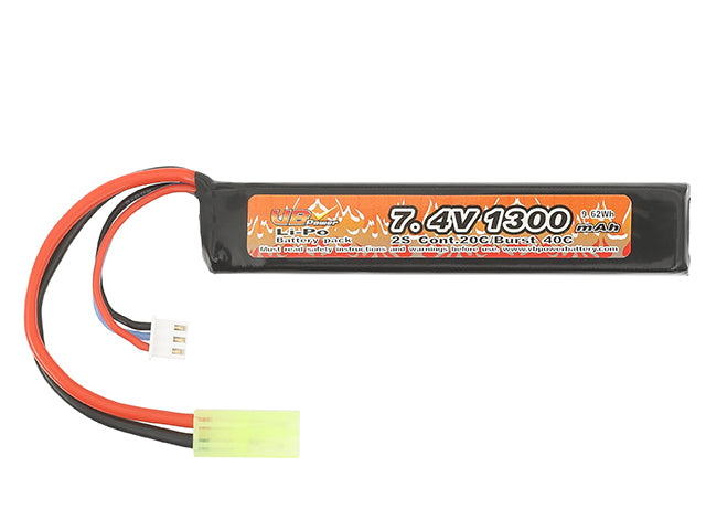 Akku LiPo 1300mAh 7,4V 20/40C [8FIELDS] 1