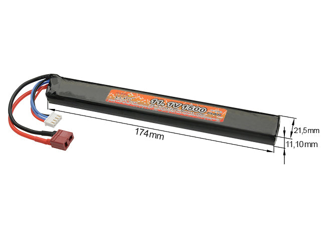 Akku LiPo 1500mAh 11.1V 20/40C [VB] 2