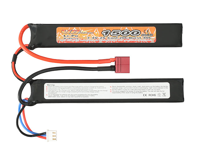 LiPo-Akku 1500 mAh 7,4 V 20/40C T-Stecker