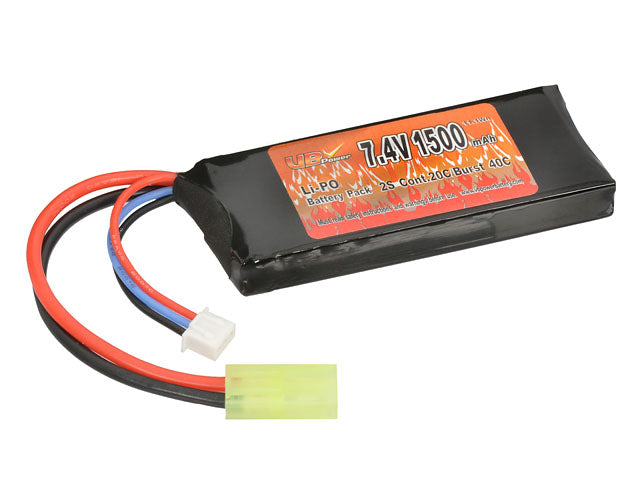 Akku LiPo 1500mAh 7,4V 20/40C [VB] 4