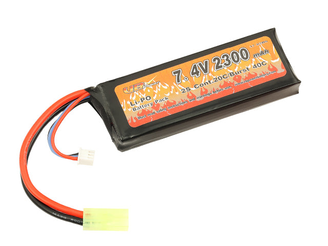 Akku LiPo 2300mAh 7,4V 20/40C [VB] 3