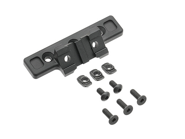 Schiene Montage Offset 45 Degree - KeyMod - M-LOK - Schwarz [WADSN] 5