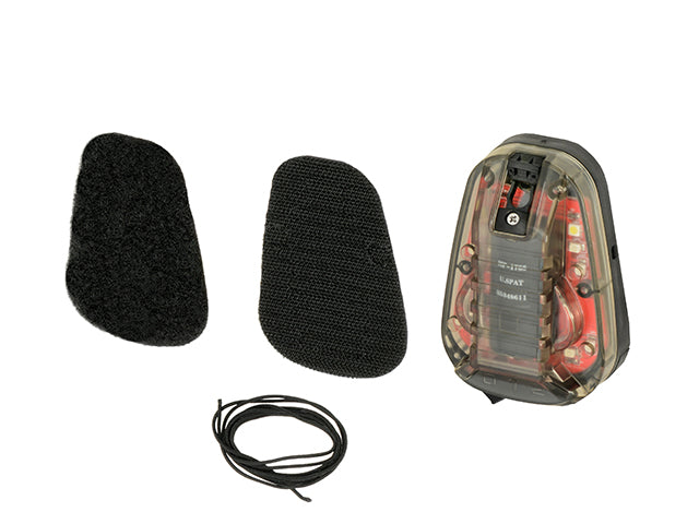 Gear-Zubehör HEL-STAR 6 GEN III Helm marker - Schwarz/Rot [WADSN] 8
