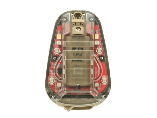 Gear-Zubehör HEL-STAR 6 GEN III Helm marker - DarkEarth/Rot [WADSN] 4
