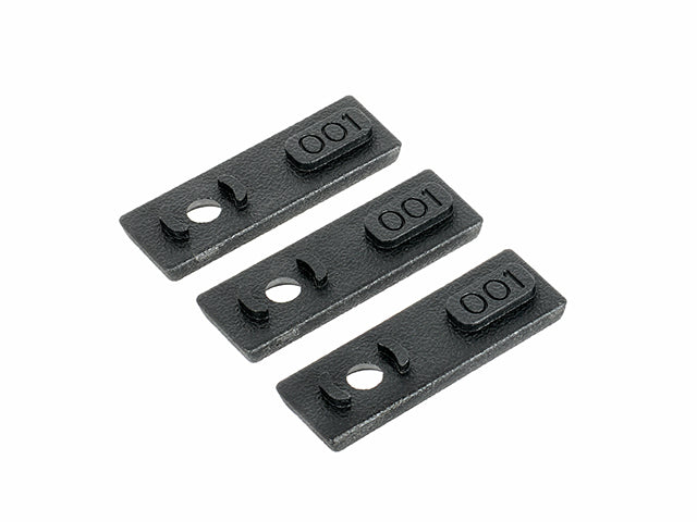 Anbauteil Cabel Clip Set - M-LOK/KeyMod [WADSN] 3