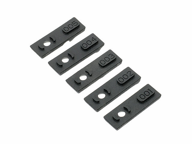 Anbauteil Mix Cabel Clip Set - M-LOK/KeyMod [WADSN] 3