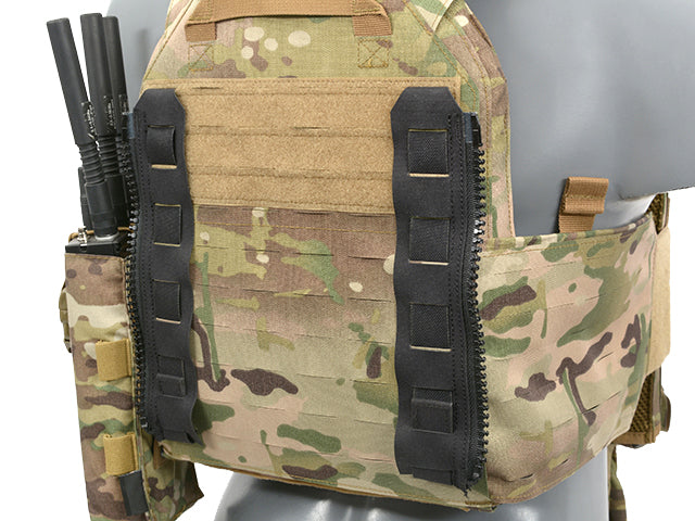 Plate-Carrier-Zubehör ZIP MOLLE - Multicamo [WETAC] 3
