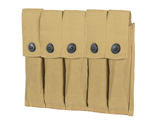 US WW2 Thompson SMG Five-Cell Magazintasche [8FIELDS] 2