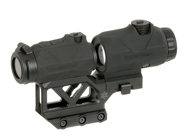 Maverick Rotpunktvisier & Magnifier One Piece Picatinny Montage [Vector Optics] 8