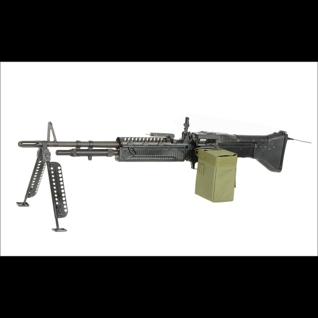 A&K M60 HMG Boxmag Schwarz – 0,5J