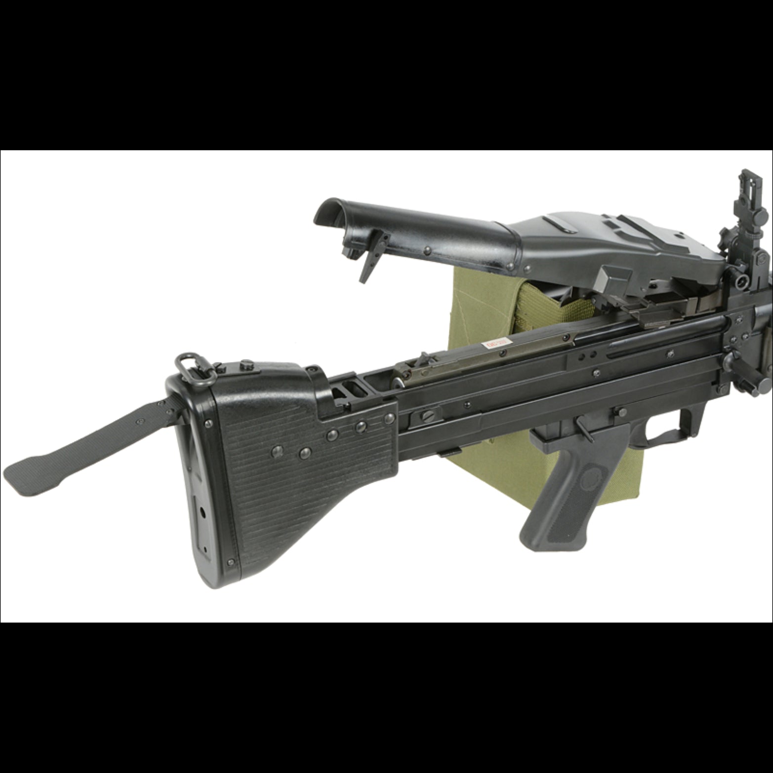 A&K M60 HMG Boxmag Schwarz – 0,5J