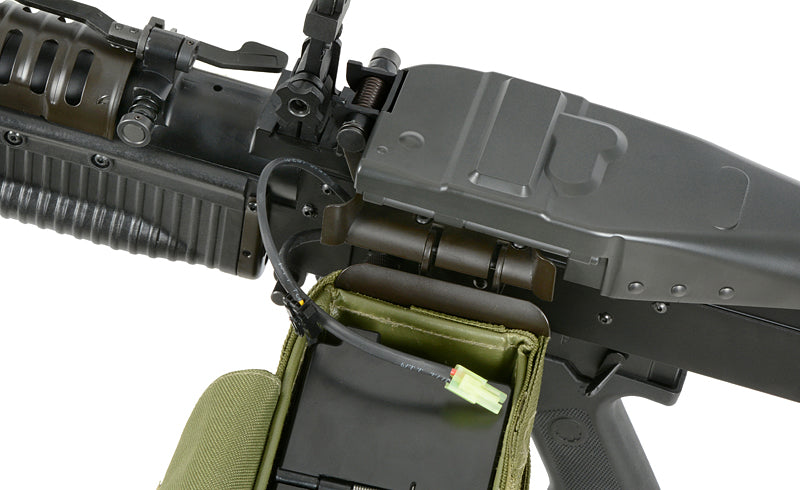 A&K M60 HMG Boxmag Schwarz – 0,5J als Airsoft LMG, Ansicht 15