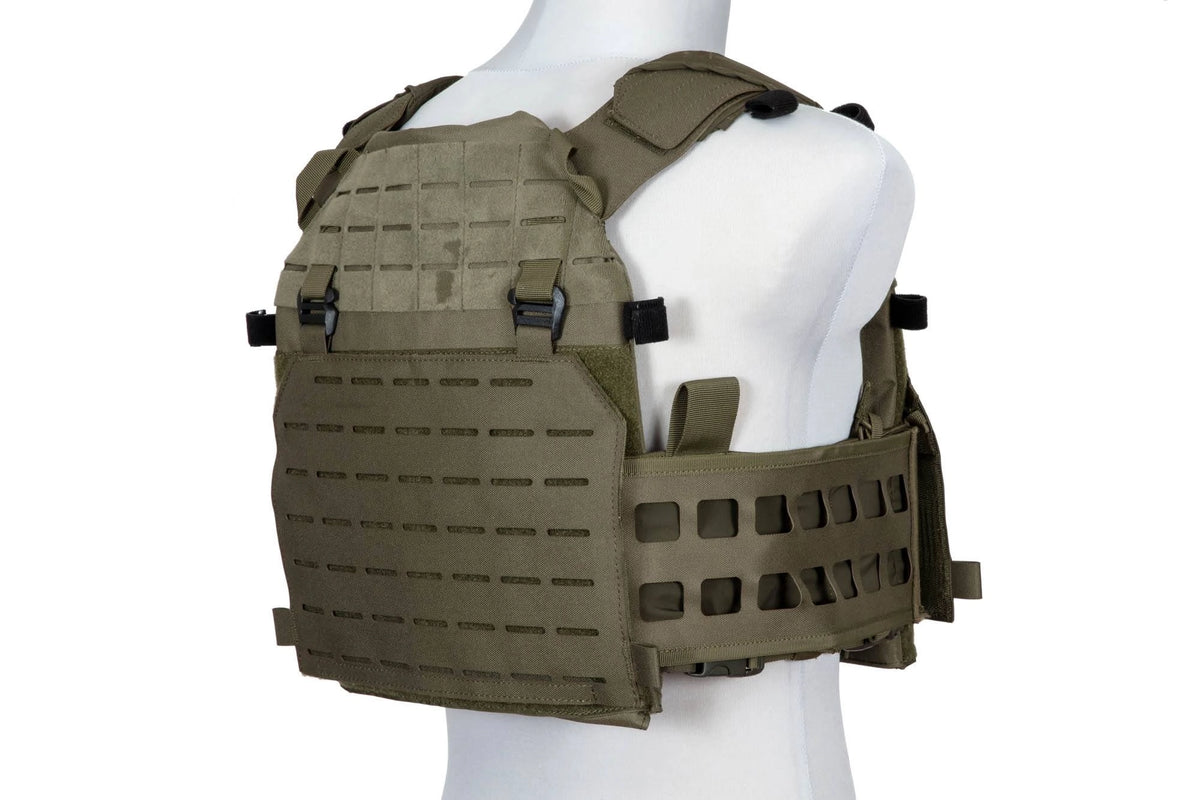 Advanced Laser-Cut taktische Weste - Oliv als MOLLE Pouch von GFC Tactical, Ansicht 4