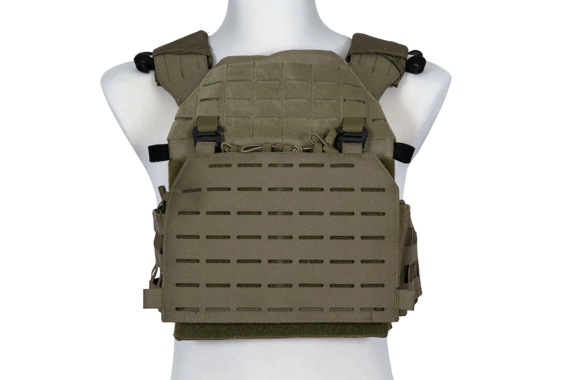 Advanced Laser-Cut taktische Weste - Oliv als MOLLE Pouch von GFC Tactical, Ansicht 6