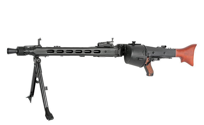 AGM MG42 Full Metal AEG - Real Wood (<0,5 J) als Airsoft LMG, Ansicht 3