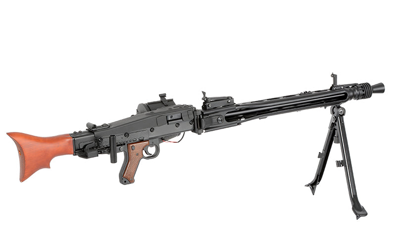 AGM MG42 Full Metal AEG - Real Wood (<0,5 J) als Airsoft LMG, Ansicht 6