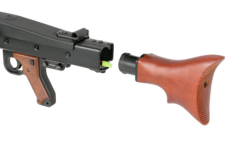 AGM MG42 Full Metal AEG - Real Wood (<0,5 J) als Airsoft LMG, Ansicht 17