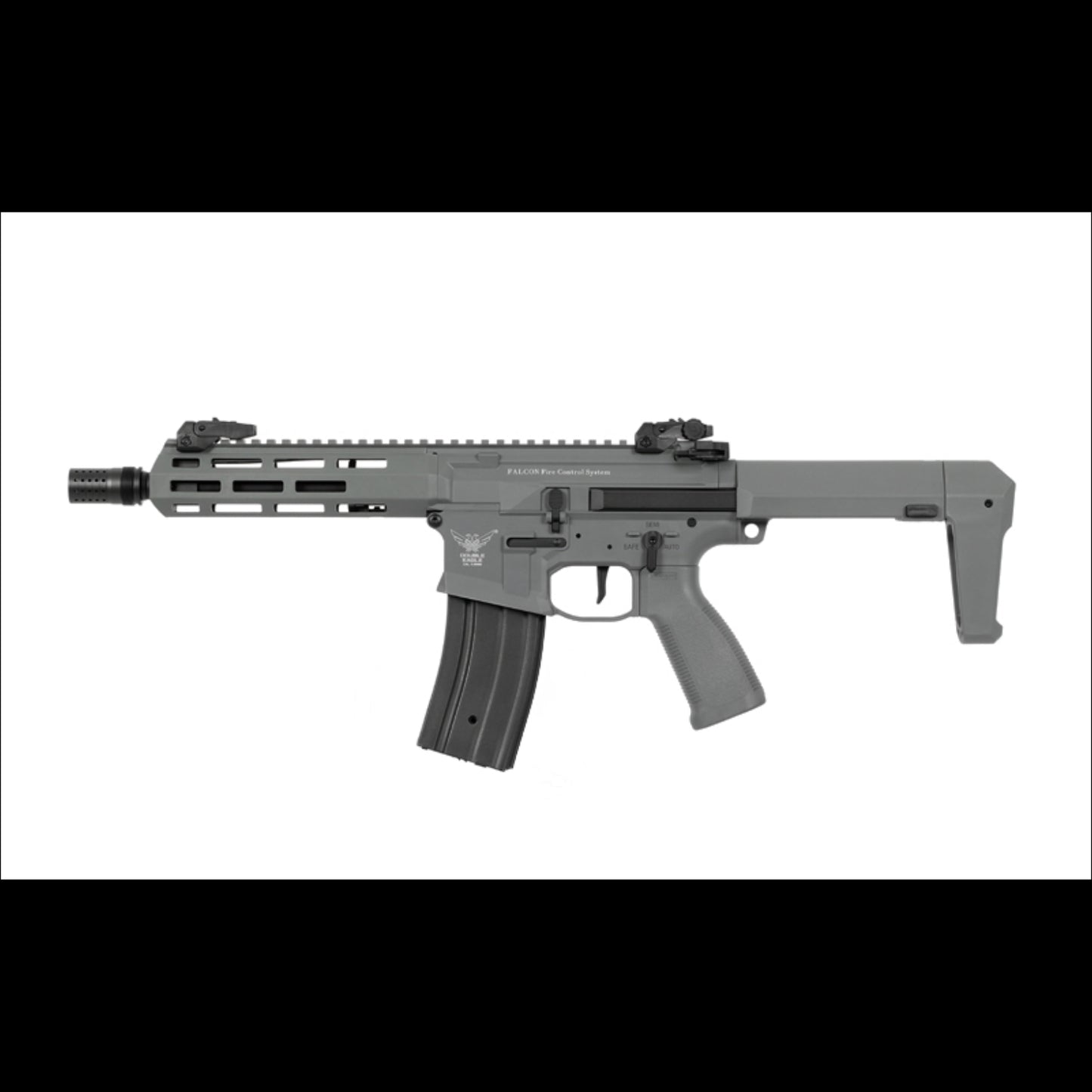 Double Eagle M904G Falcon 30 ETU Lightweight – 0,5 Joule Airsoft AEG Grey
