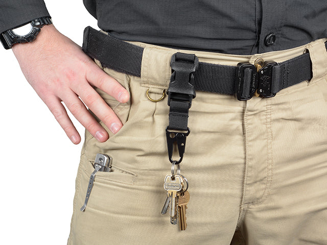 Buckle Snap Hook Black als MOLLE Pouch in Schwarz, Ansicht 4
