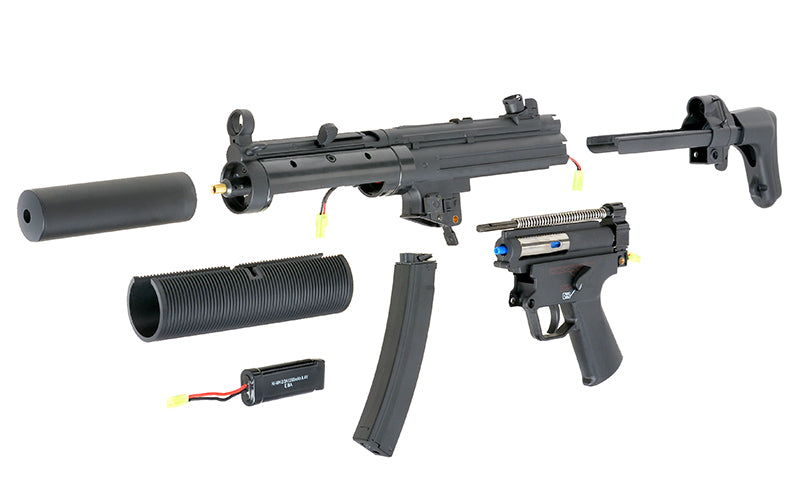 CM.041-SD6 Schwarz – 0,5J als Airsoft SMG von CYMA, Ansicht 11