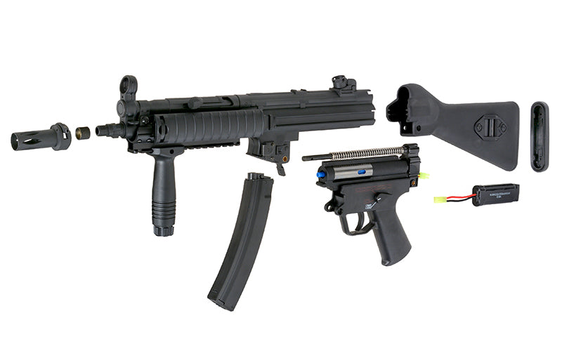 CM.041B Fullstock – 0,5J als Airsoft SMG von CYMA in Blau, Ansicht 11
