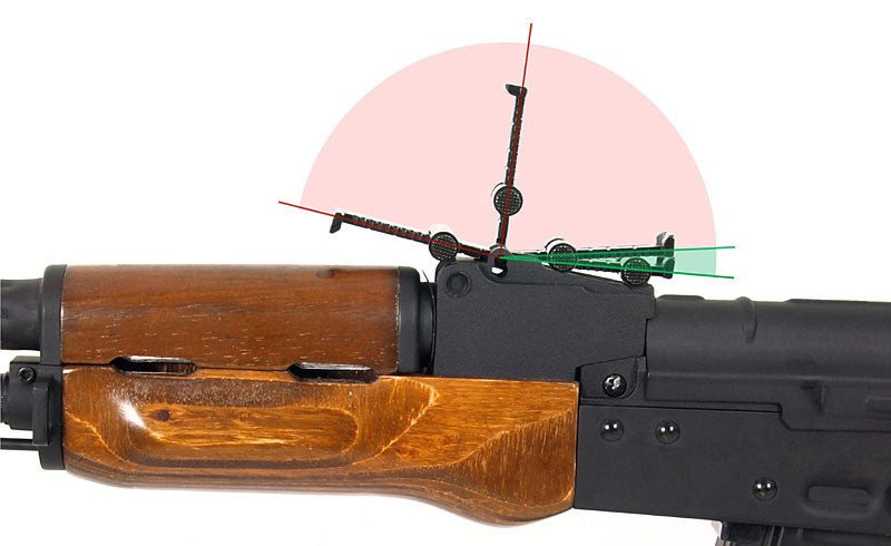 CM.048S AKMS Holz & Metall – 0,5J als Airsoft Gewehr von CYMA, Ansicht 13