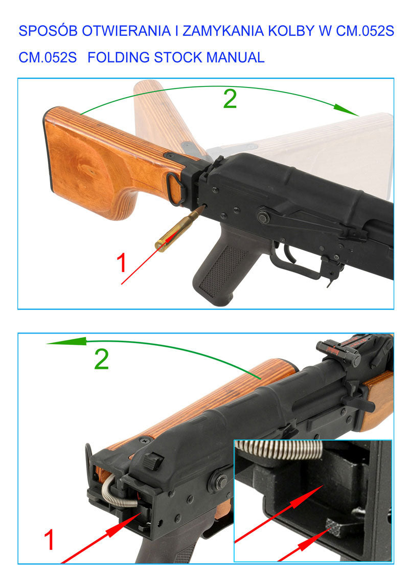 CM.052S RPK-S Holz – 0,5J als Airsoft LMG von CYMA, Ansicht 13