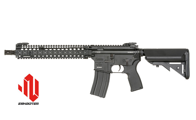 CM.105 Daniel Defense M4A1 Eshooter ETU, GEN-2 Schwarz – 0,5J